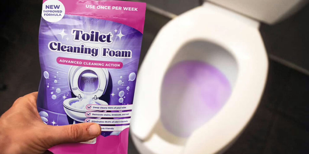 FizzClean Toilet Cleaning Powder